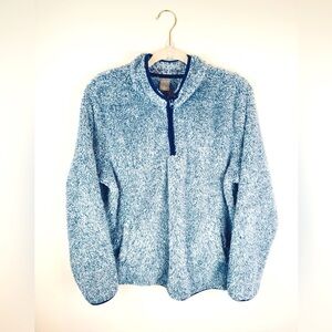 St. John's Bay Blue Fleece Jacket